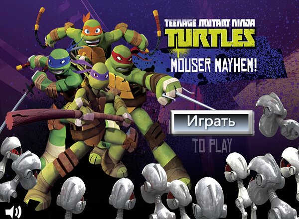 Черепашки Ниндзя: мышеловы доктора Стокмана (Mutant Ninja Turtles Mouser Mayhem)