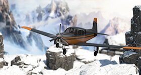 Flight Stunts: Снежные Горы